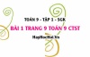 Bài 1 trang 9 Toán 9 tập 1 Chân trời sáng tạo SGK